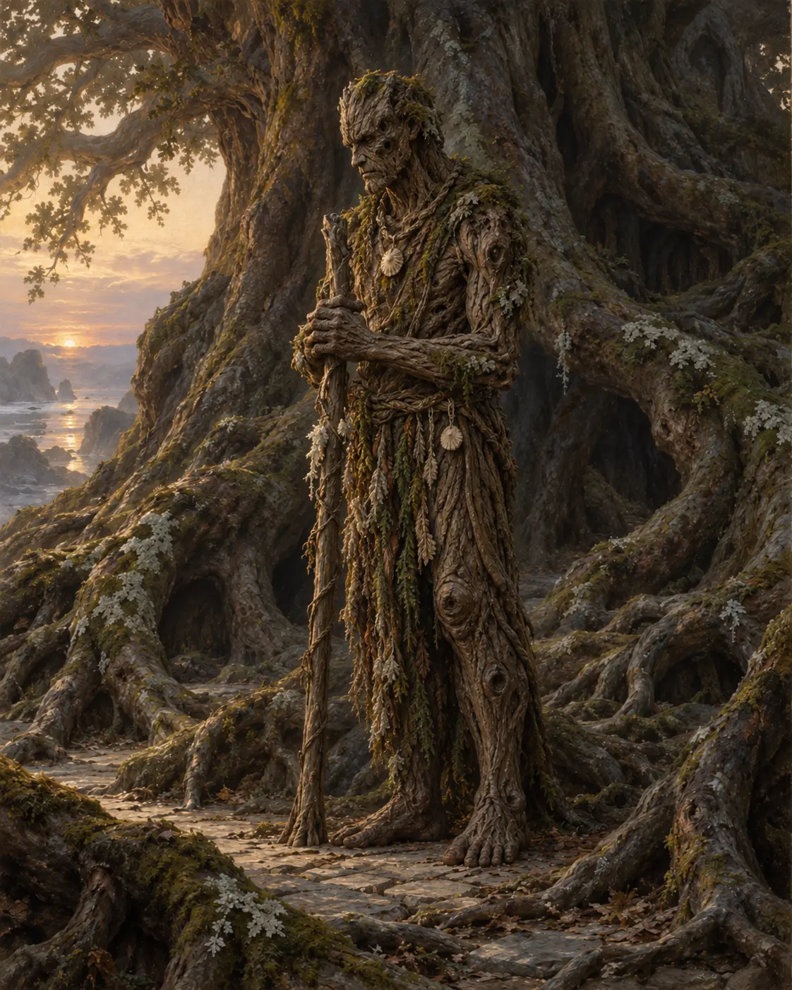 Athelor keeps his last vigil in the Grove of Mothers, beneath the oldest Mim