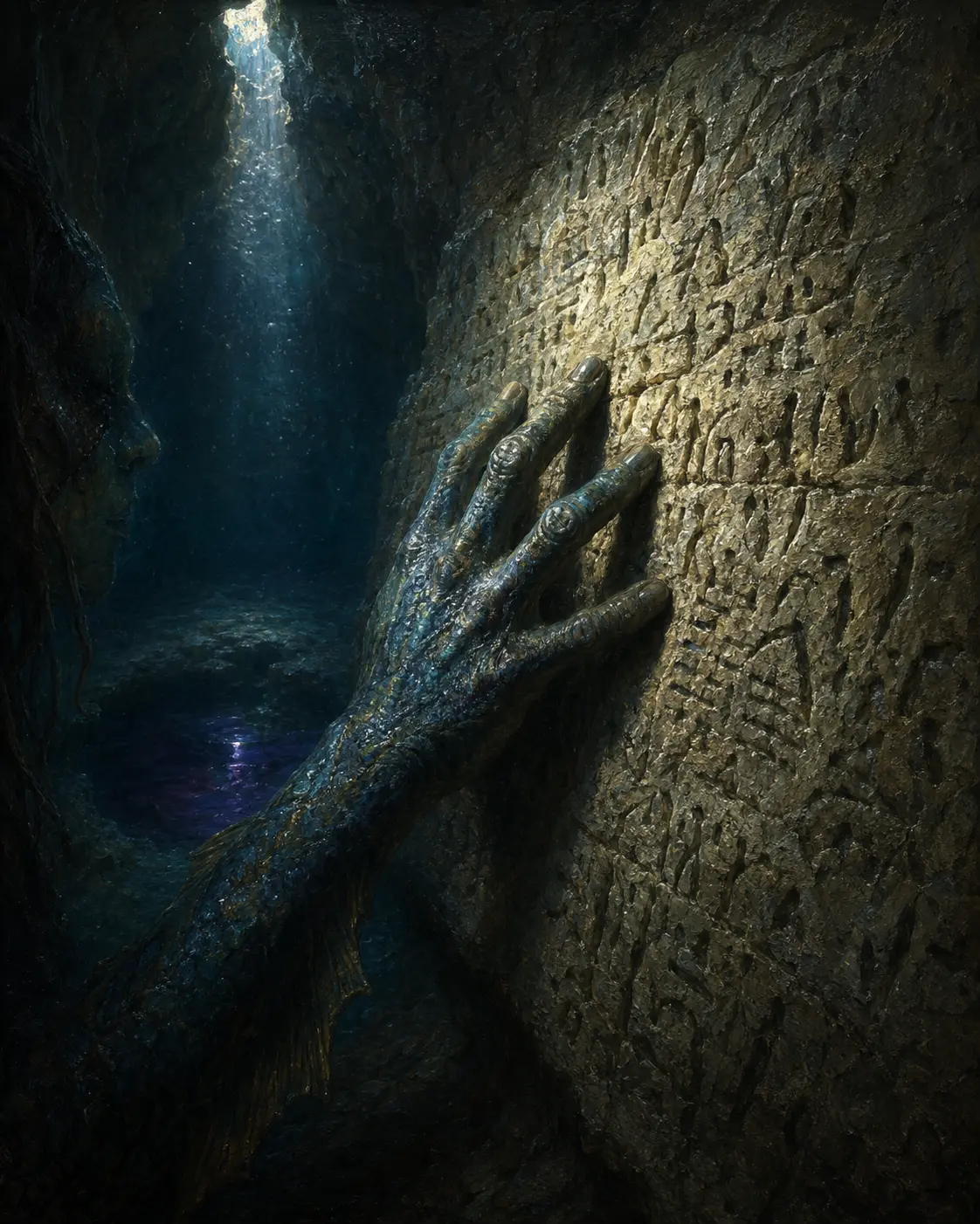 The carvings of the Niru caves