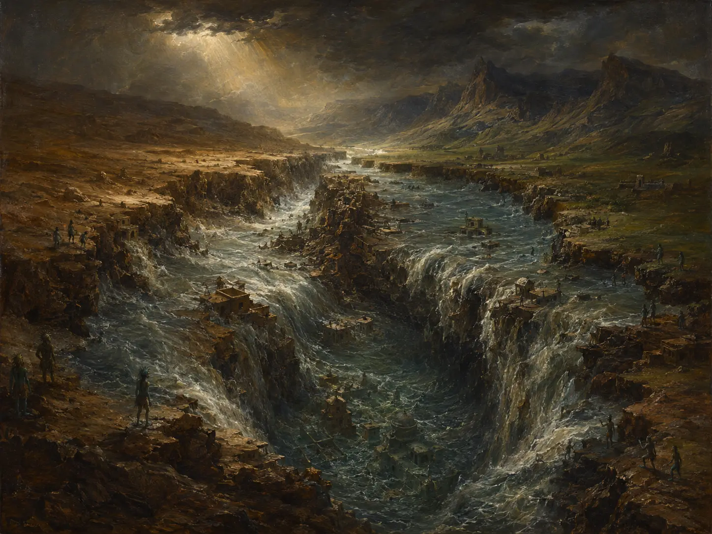 The Sundering destroyed the northern channel of the Jade
